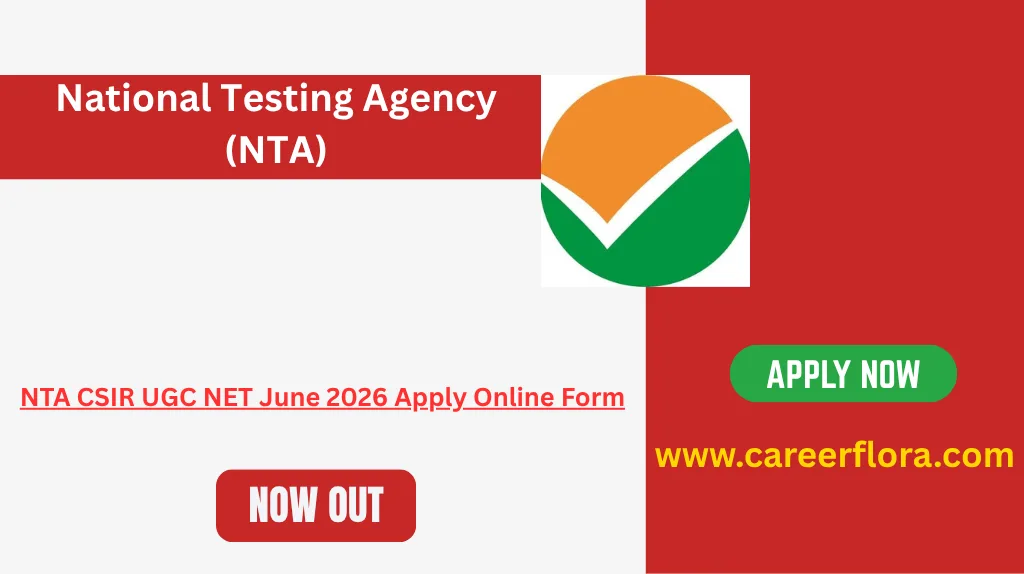 NTA CSIR UGC NET June 2026 Apply Online Form