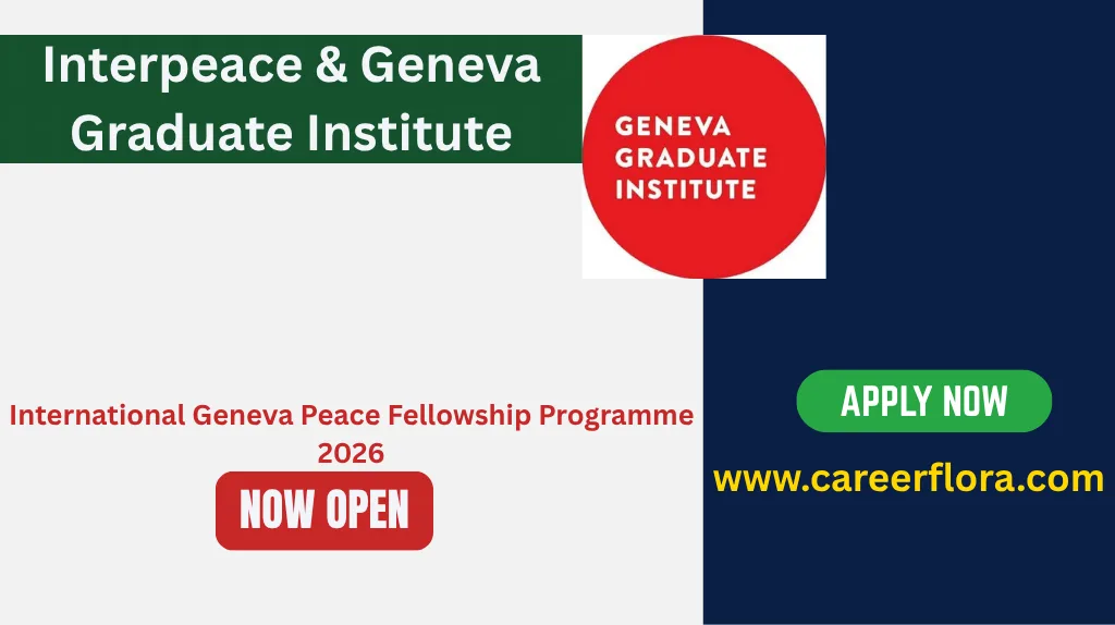 International Geneva Peace Fellowship Programme 2026