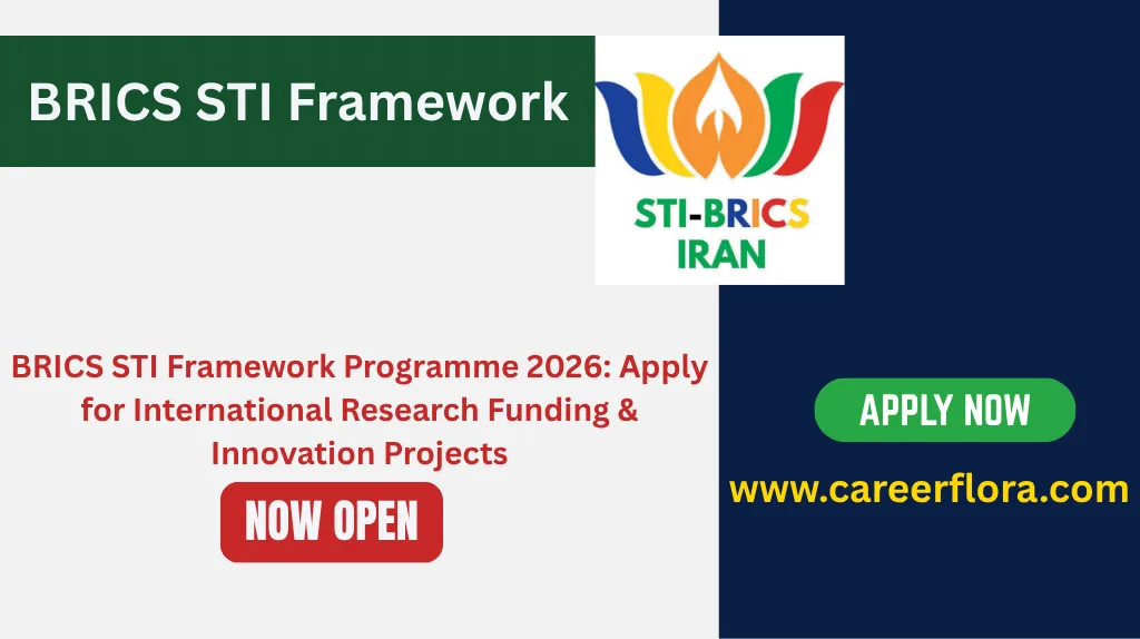 BRICS STI Framework Programme 2026: Apply for International Research Funding & Innovation Projects