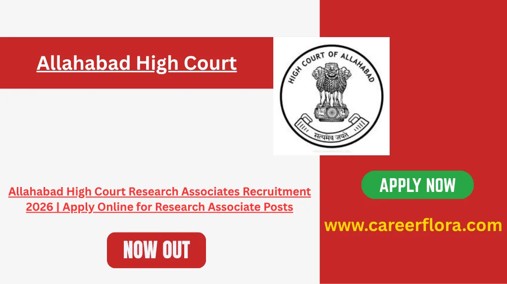 Allahabad High Court Research Associates Recruitment 2026 | Apply Online for Research Associate Posts