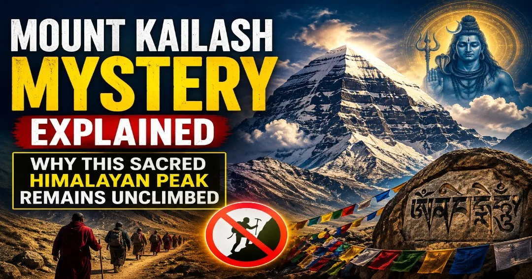 Mount Kailash Mystery Explained: Why This Sacred Himalayan Peak Remains Unclimbed