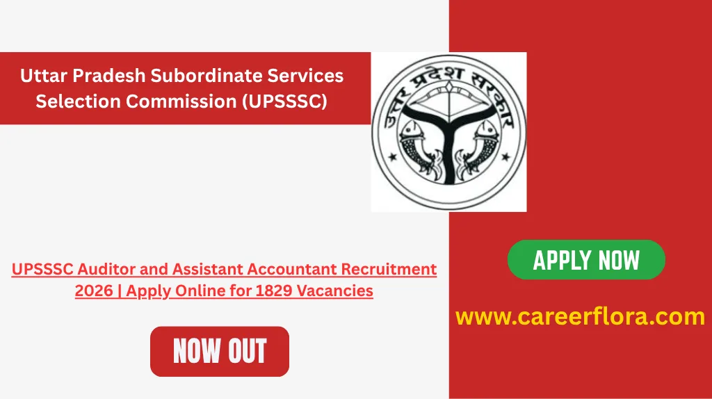 UPSSSC Auditor and Assistant Accountant Recruitment 2026 | Apply Online for 1829 Vacancies
