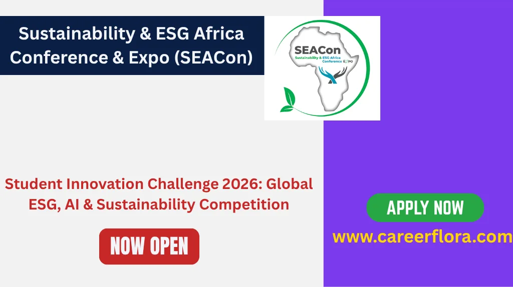 Student Innovation Challenge 2026: Global ESG, AI & Sustainability Competition