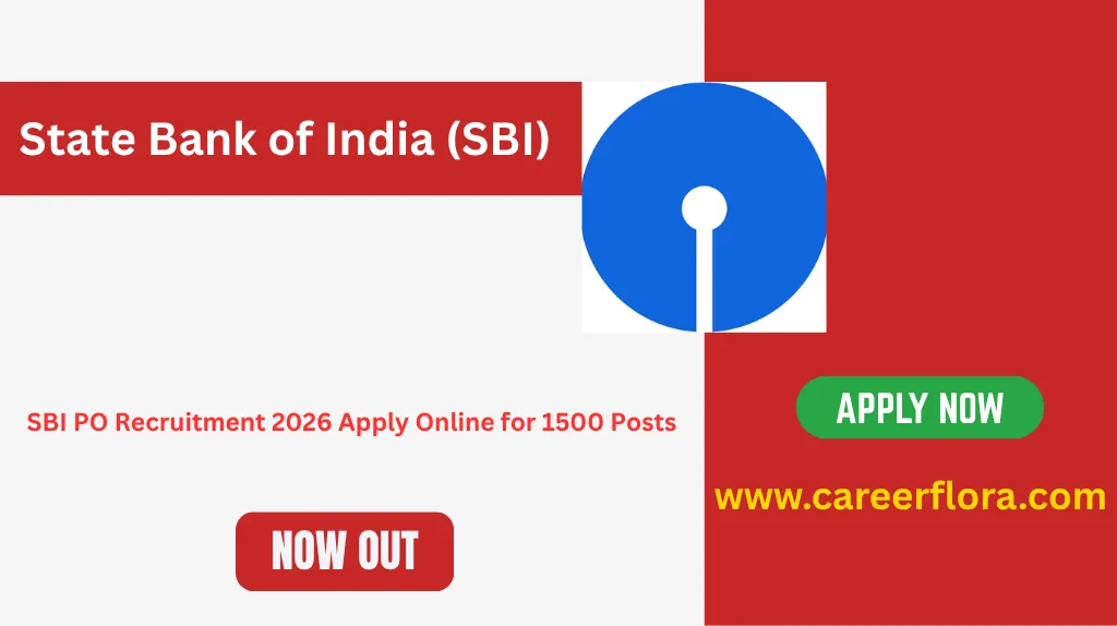 SBI PO Recruitment 2026 Apply Online for 1500 Posts