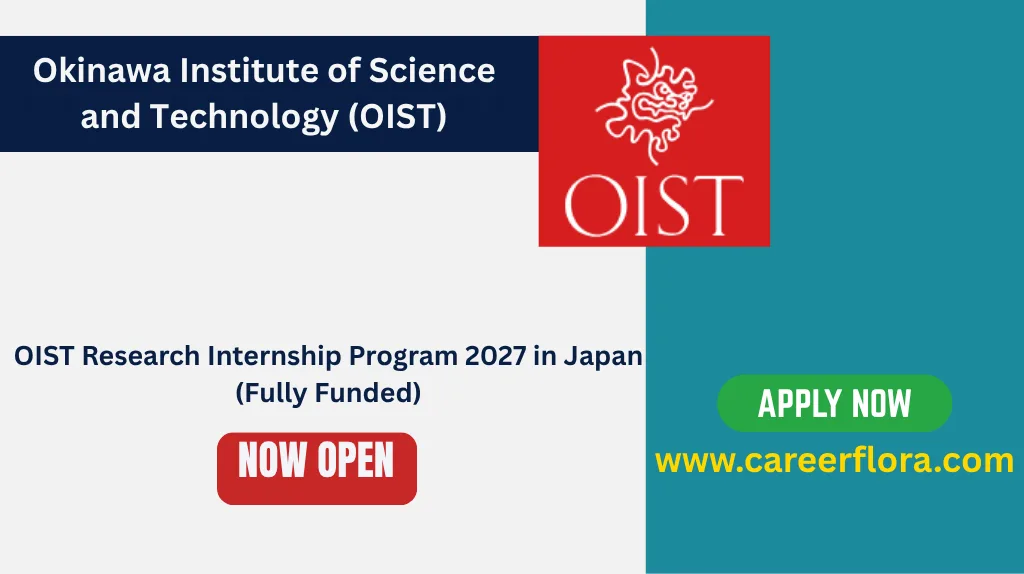 OIST Research Internship Program 2027 in Japan (Fully Funded)