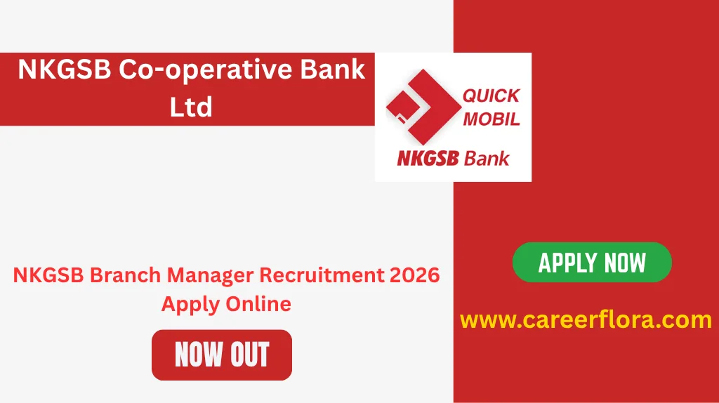 NKGSB Branch Manager Recruitment 2026 Apply Online