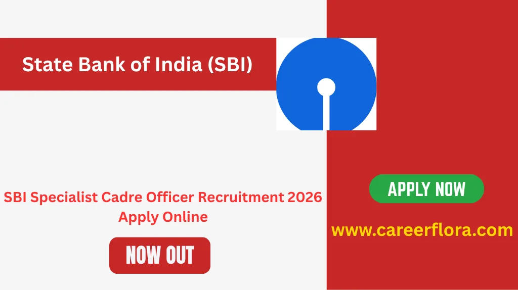 SBI Specialist Cadre Officer Recruitment 2026 Apply Online