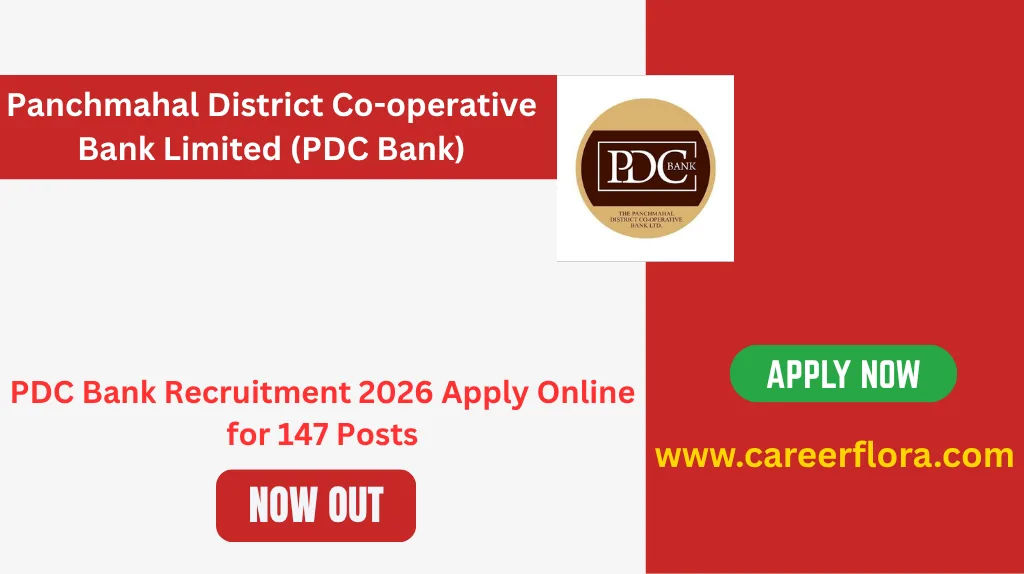 PDC Bank Recruitment 2026 Apply Online for 147 Posts