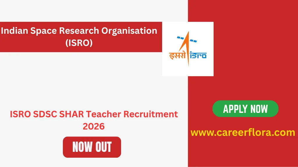 ISRO SDSC SHAR Teacher Recruitment 2026