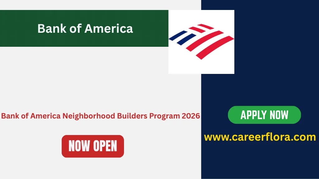 Bank of America Neighborhood Builders Program 2026