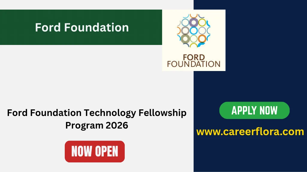 Ford Foundation Technology Fellowship Program 2026
