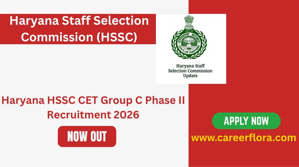 Haryana HSSC CET Group C Phase II Recruitment 2026
