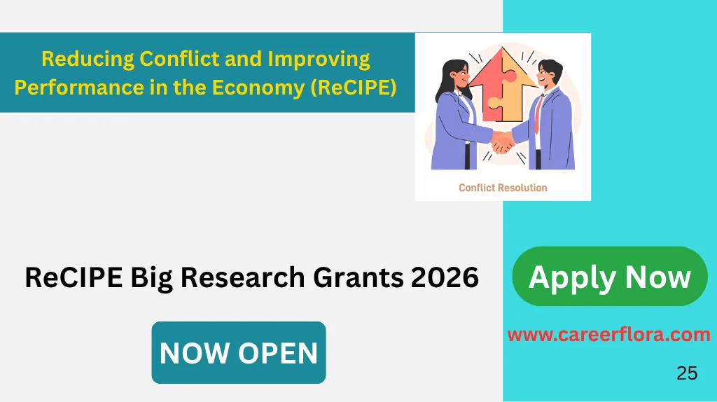ReCIPE Big Research Grants 2026