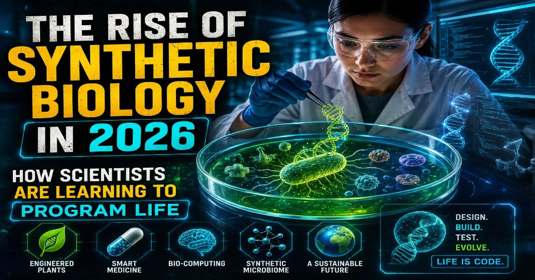 The Rise of Synthetic Biology in 2026 | How Scientists Are Learning to Program Life