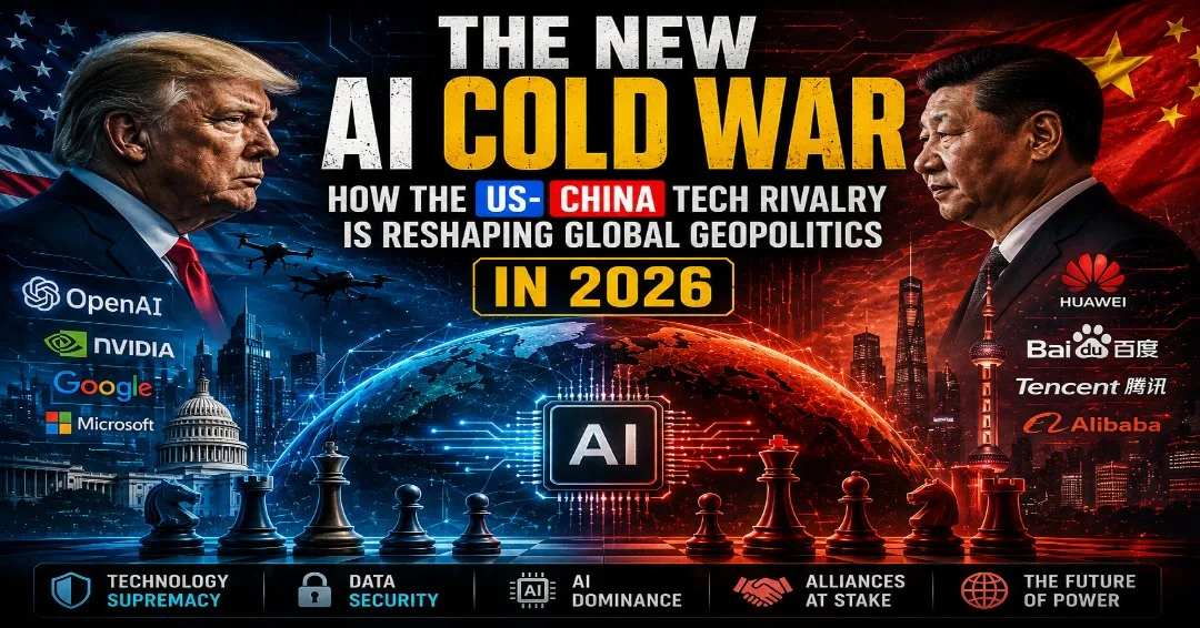 The New AI Cold War: How the US-China Tech Rivalry is Reshaping Global Geopolitics in 2026