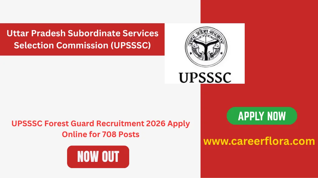 UPSSSC Forest Guard Recruitment 2026 Apply Online for 708 Posts