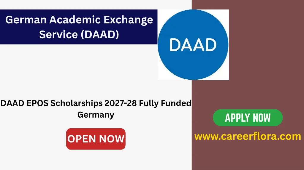 DAAD EPOS Scholarships 2027-28 Fully Funded Germany