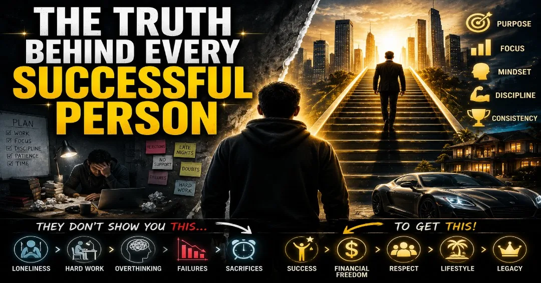 The Truth Behind Every Successful Person