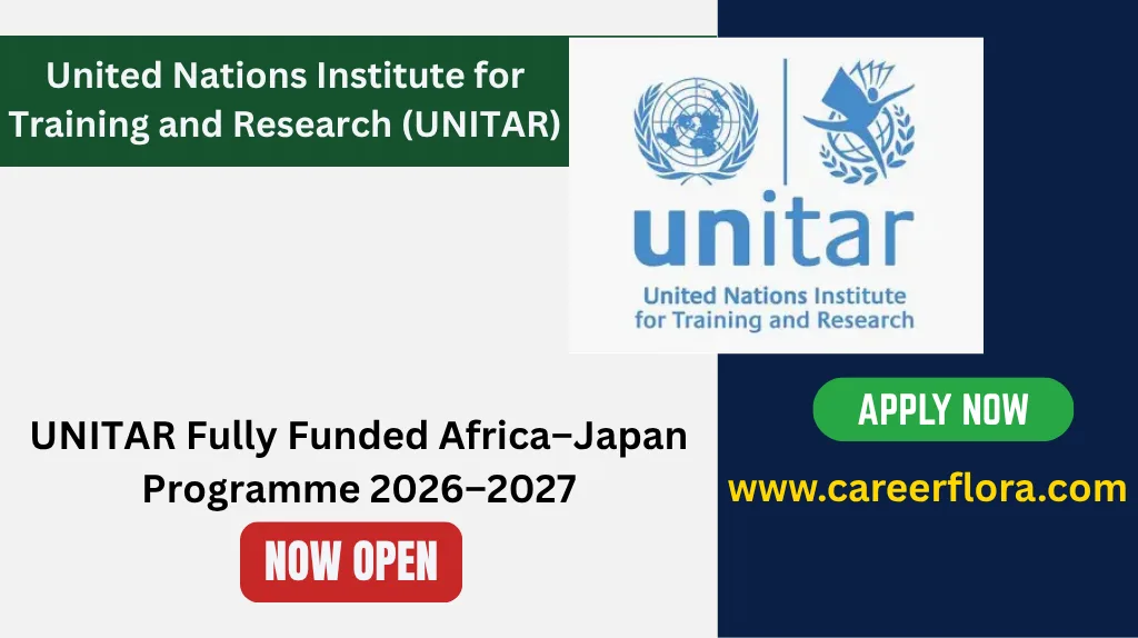 UNITAR Fully Funded Africa–Japan Programme 2026–2027