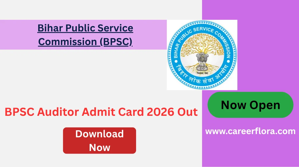 BPSC Auditor Admit Card 2026 Out