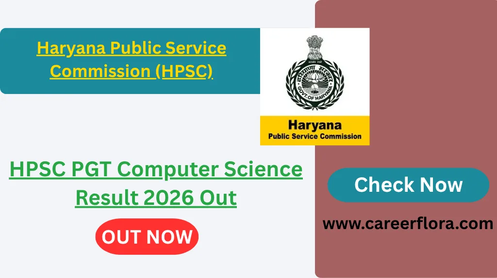 HPSC PGT Computer Science Result 2026 Out