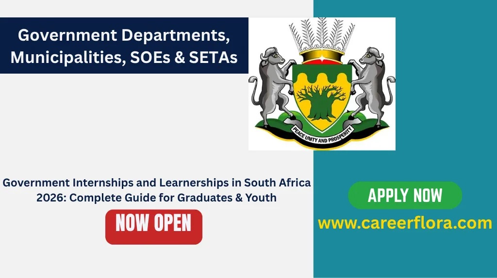 Government Internships and Learnerships in South Africa 2026: Complete Guide for Graduates & Youth