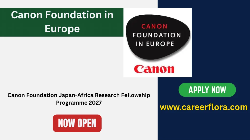 Canon Foundation Japan-Africa Research Fellowship Programme 2027