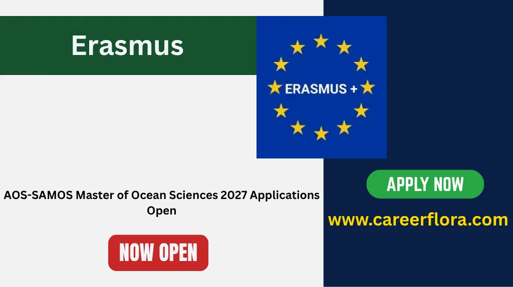 AOS-SAMOS Master of Ocean Sciences 2027 Applications Open