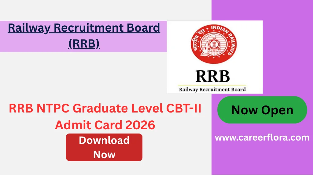 RRB NTPC Graduate Level CBT-II Admit Card 2026 Out