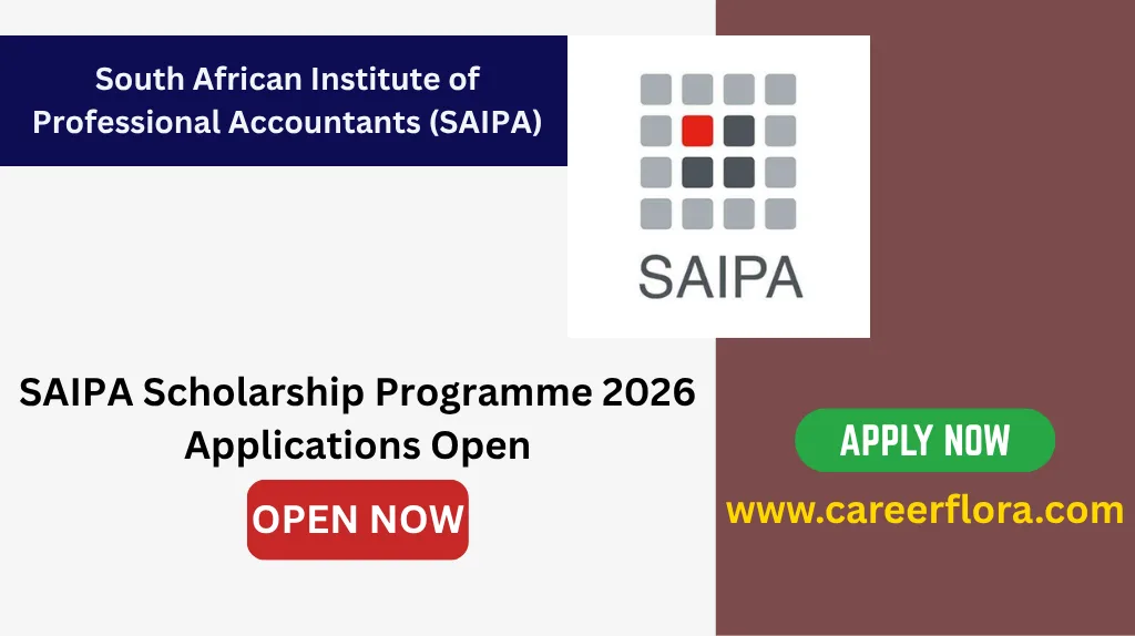 SAIPA Scholarship Programme 2026 Applications Open