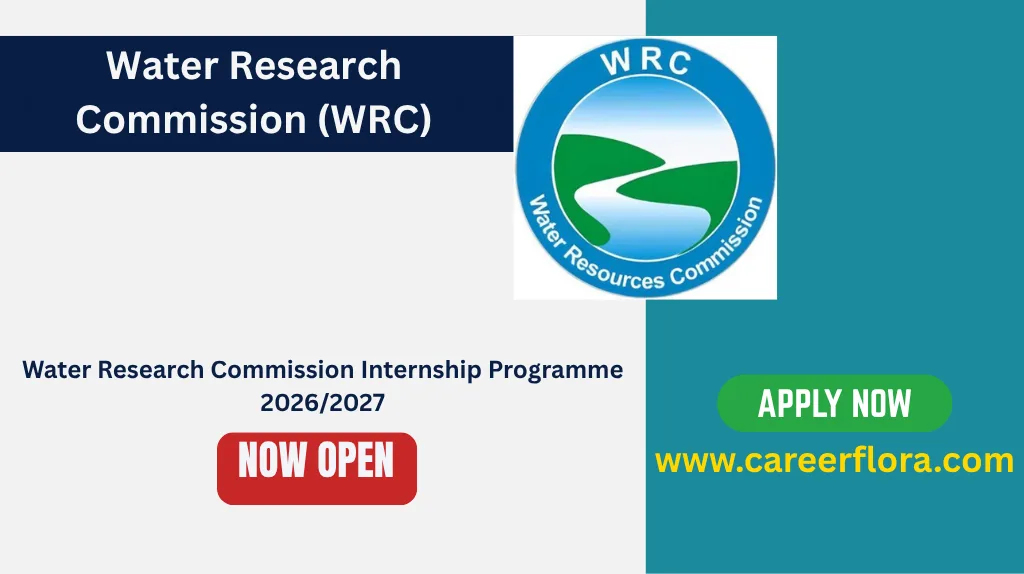 Water Research Commission Internship Programme 2026/2027
