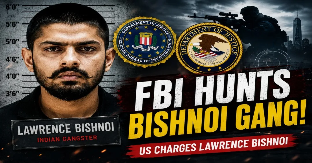 FBI NET CLOSES IN! US Formally Charges Lawrence Bishnoi Over Salman Khan & Moosewala Attacks!