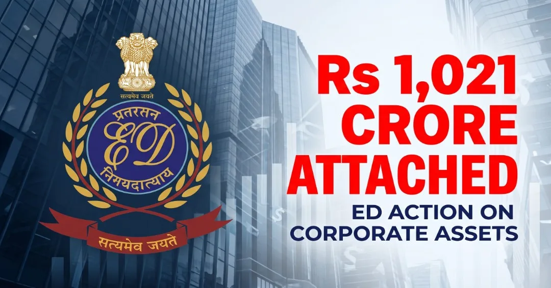 ED Attaches Rs 1,021 Crore Assets in Reliance Anil Ambani Case