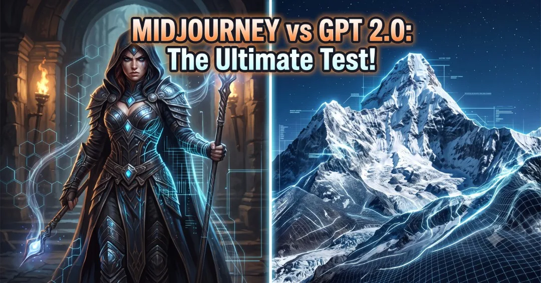 The 2026 AI Art War! Midjourney v8 vs GPT 2.0: Which One Actually Wins?