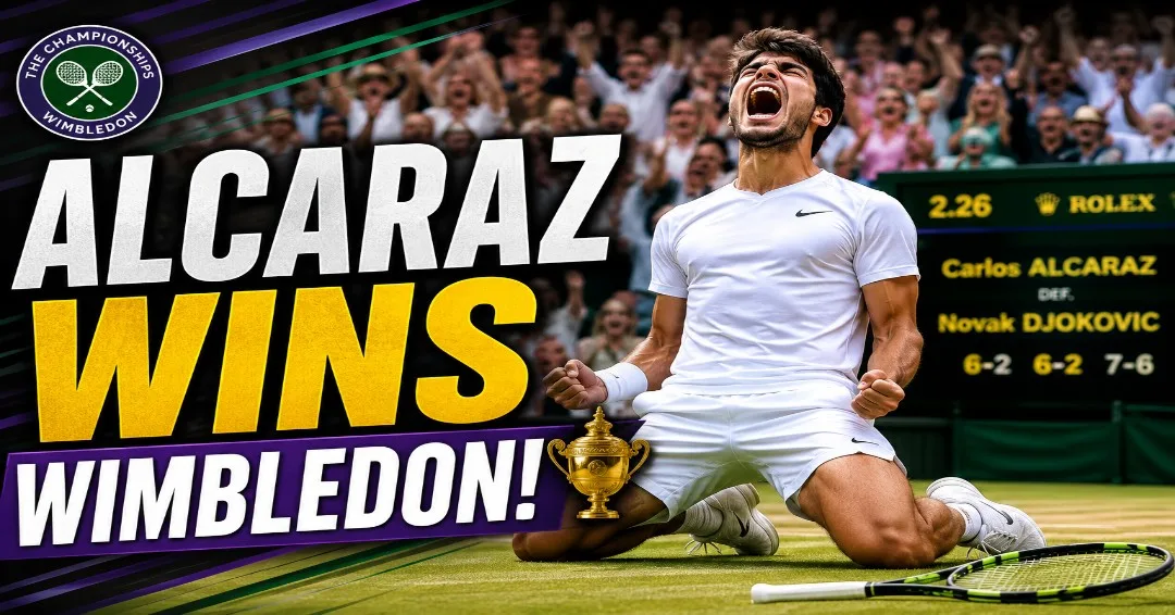 Wimbledon 2026 Final: Carlos Alcaraz Wins Epic 5-Set Thriller Over Sinner