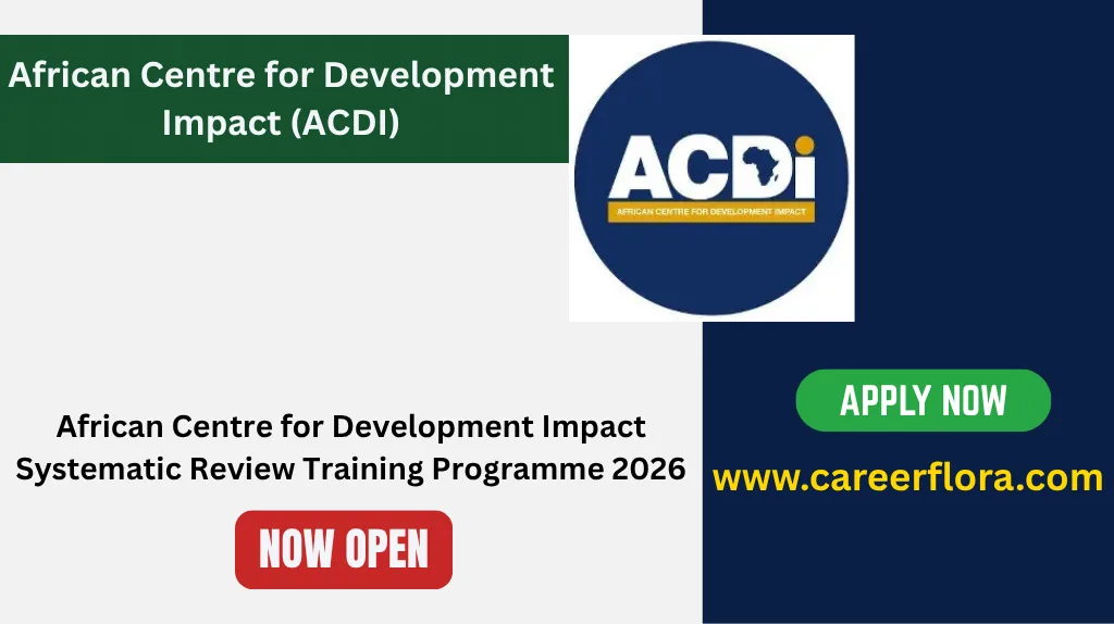 African Centre for Development Impact Systematic Review Training Programme 2026