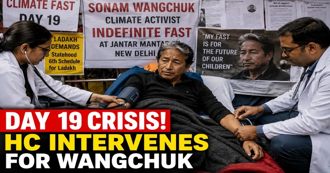 Sonam Wangchuk Hunger Strike Update: Delhi High Court Orders Medical Care