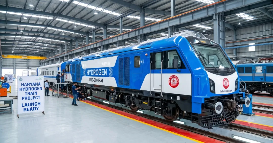 India's First Hydrogen Train: PM Modi to Flag Off Jind-Sonipat Route