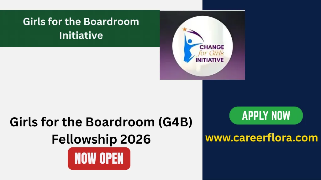 Girls for the Boardroom (G4B) Fellowship 2026