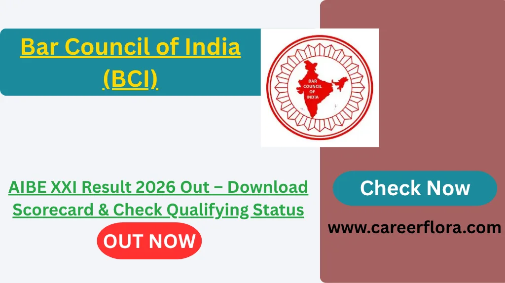 AIBE XXI Result 2026 Out – Download Scorecard & Check Qualifying Status