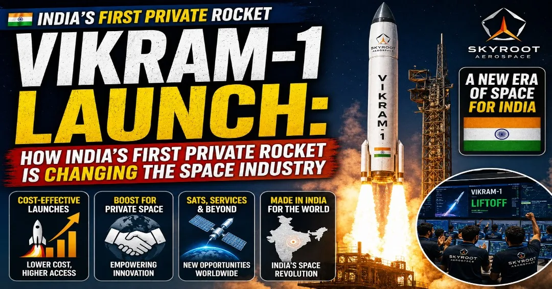Vikram-1 Launch: How India's First Private Rocket Is Changing the Space Industry