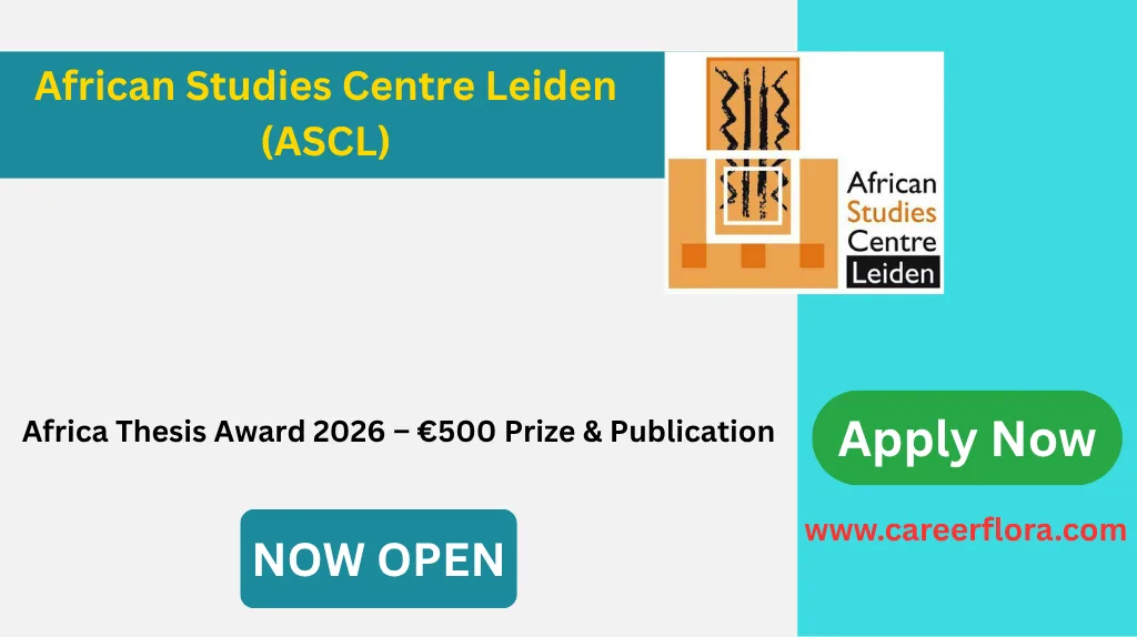Africa Thesis Award 2026 – €500 Prize & Publication