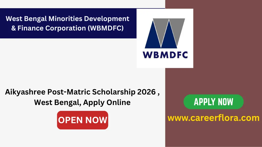 Aikyashree Post-Matric Scholarship 2026 , West Bengal, Apply Online