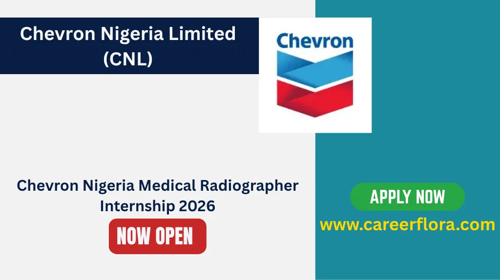 Chevron Nigeria Medical Radiographer Internship 2026 – Apply Now
