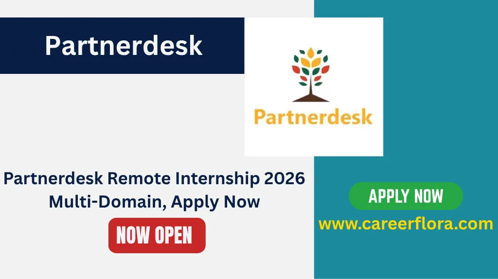Partnerdesk Remote Internship 2026