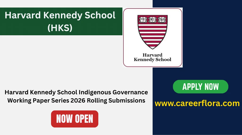 Harvard Kennedy School Indigenous Governance Working Paper Series 2026