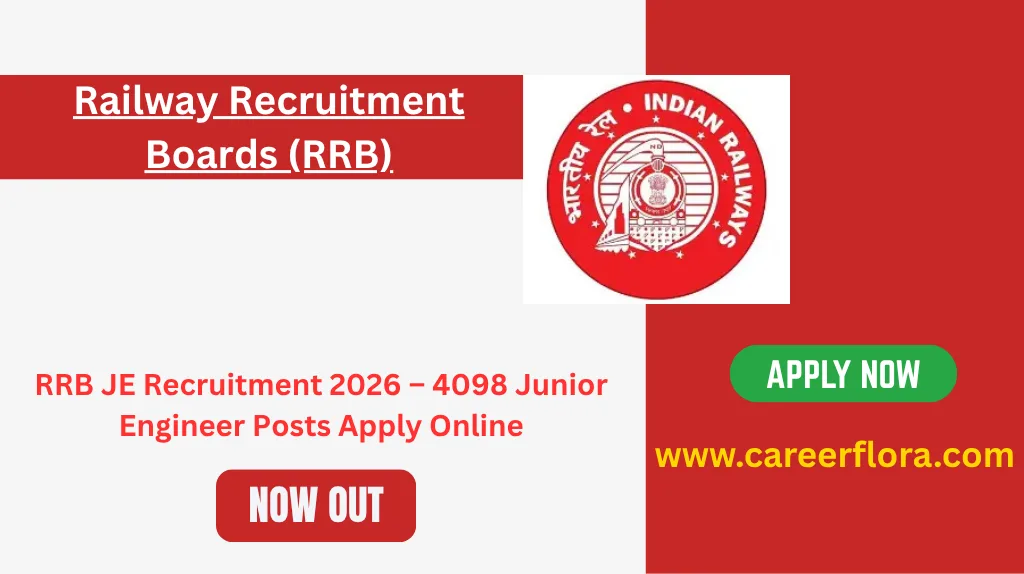 RRB JE Recruitment 2026