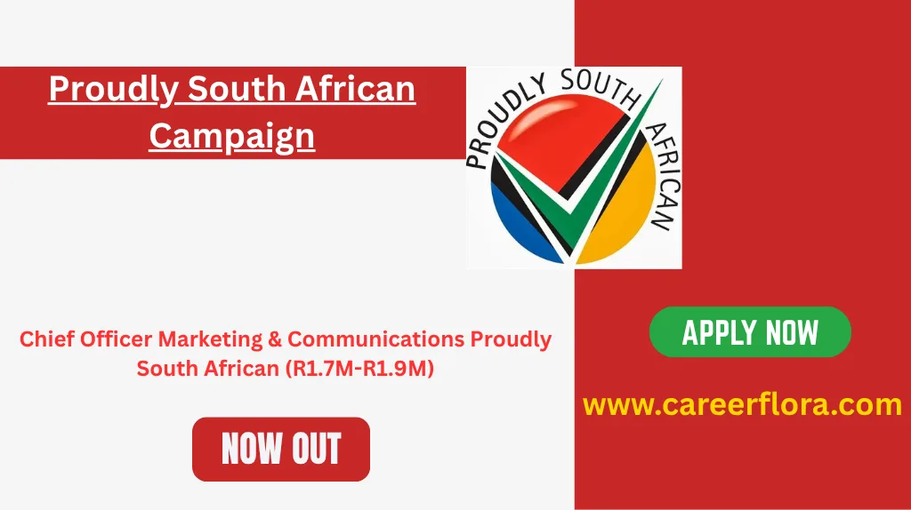 Chief Officer Marketing and Communications Proudly South African