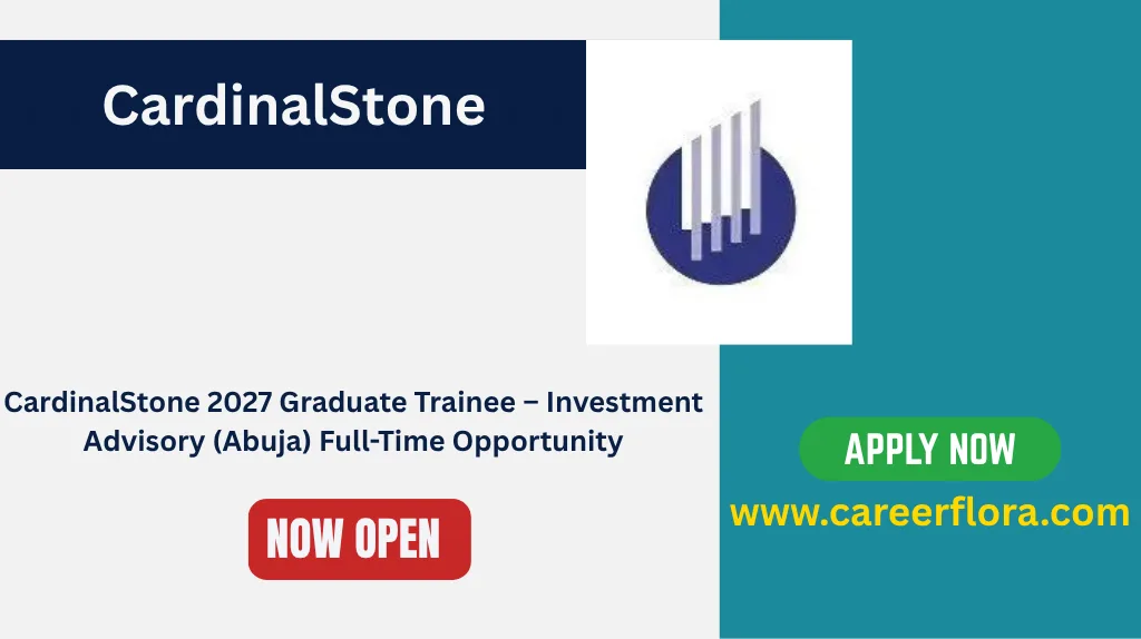 CardinalStone Graduate Trainee 2027