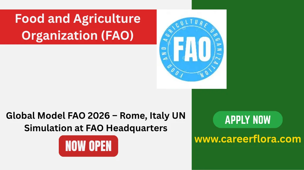 Global Model FAO 2026 – Rome, Italy	UN Simulation at FAO Headquarters